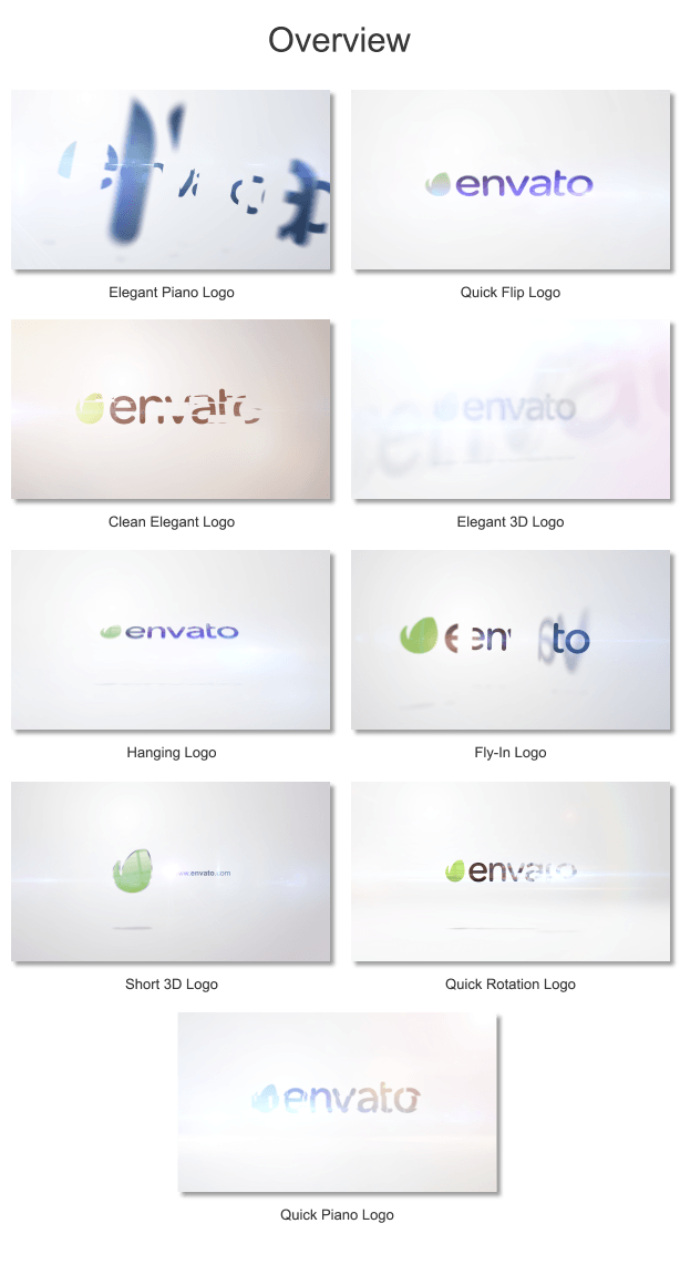 Quick Logo Sting Pack 05: Elegant Flares - 3